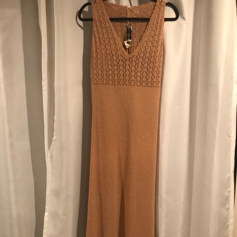 Vintage 60’s Picardo Knit maxi dress w/ cardigan